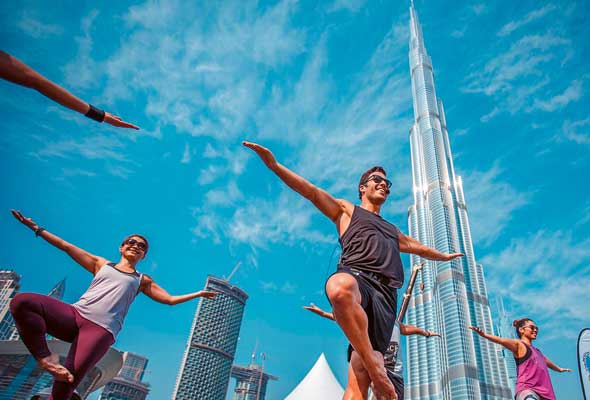 تحدي دبي للياقة Dubai Fitness Challenge