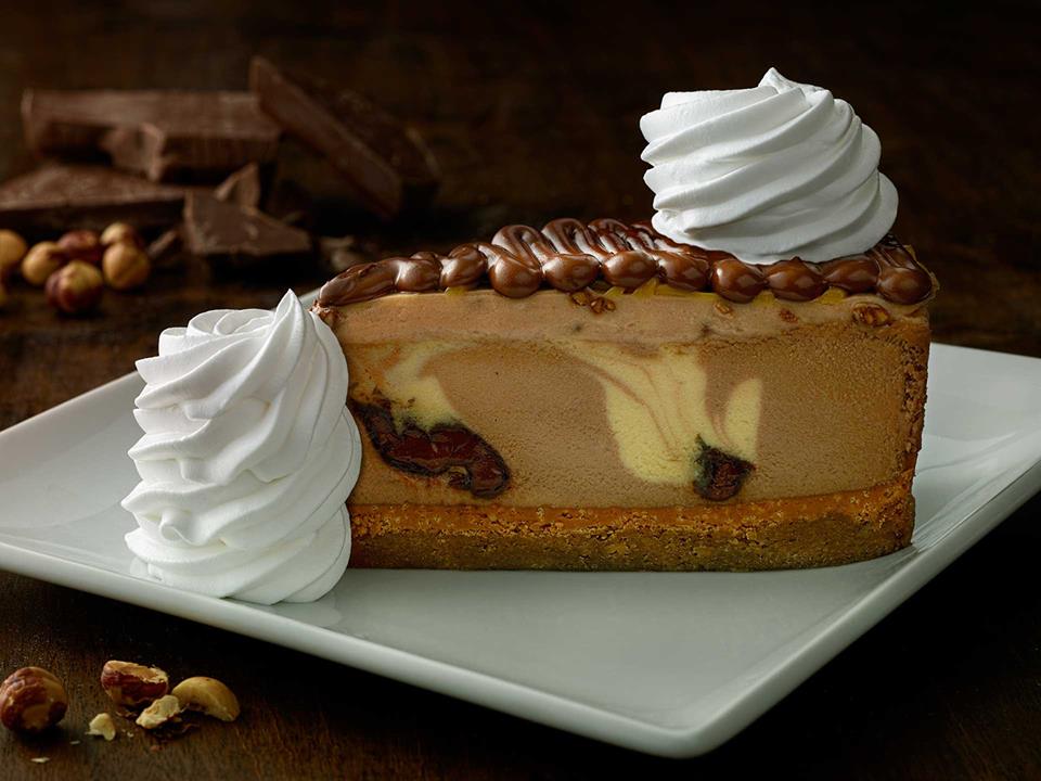 تشيز كيك شوكولاته النوتيلا في ذا تشيز كيك فاكتوري The Cheesecake Factory