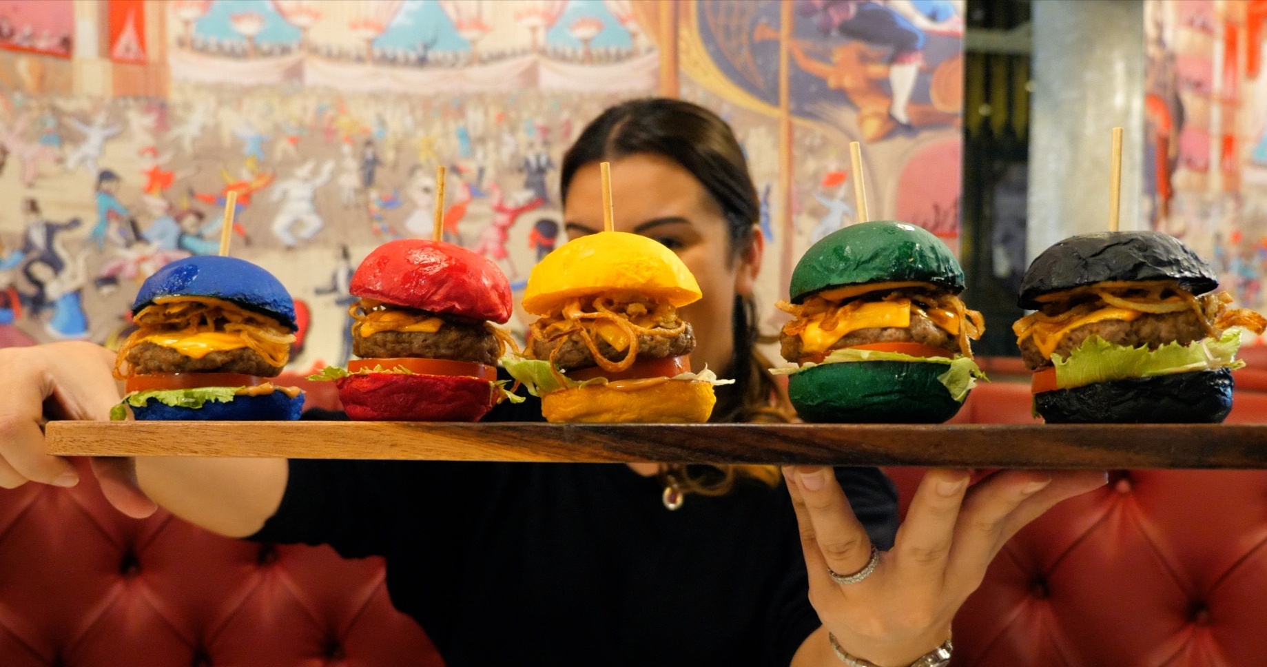 طبق رينبو سلايدرز Rainbow Sliders