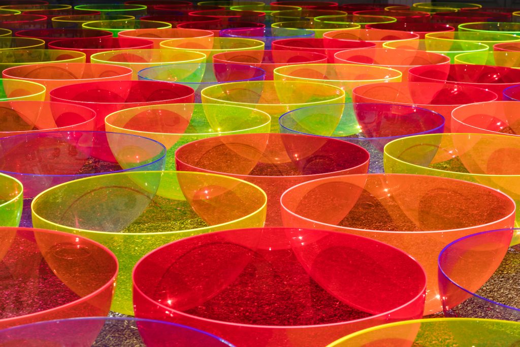 العمل الفني Aglow في أسبوع دبي للتصميم
