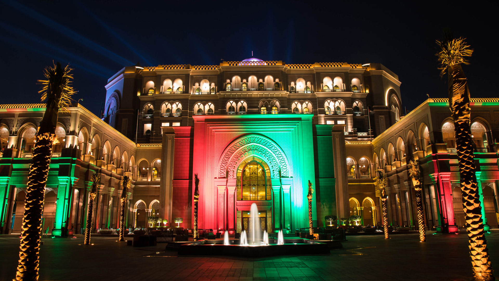 احتفالات قصر الإمارات باليوم الوطني الـ 47 لدولة الإمارات