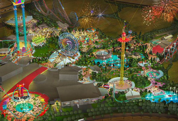 ستة أعلام دبي Six Flags Dubai
