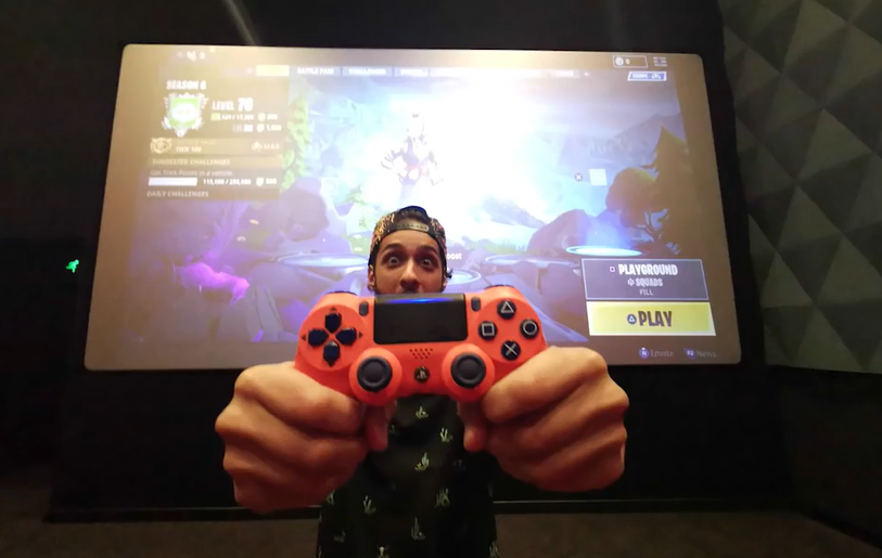 لعبة فورتنايت في نوفو سينماز