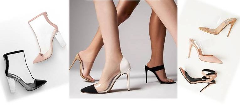 تشكيلة ستيف مادن للأحذية الشفافة
