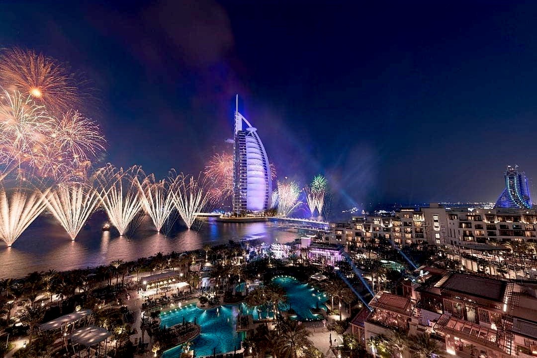 أفضل الوجهات لمشاهدة الألعاب النارية في دبي خلال رأس السنة 2019