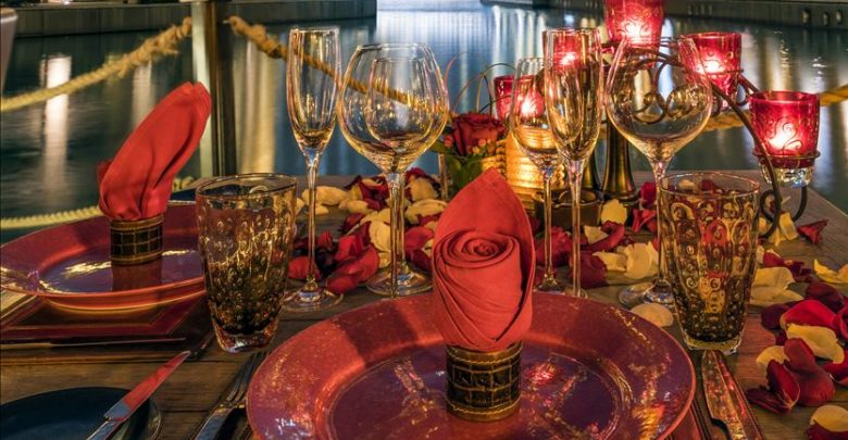 أمسية مطعم أسادو في بالاس وسط المدينة خلال يوم الحب 2019