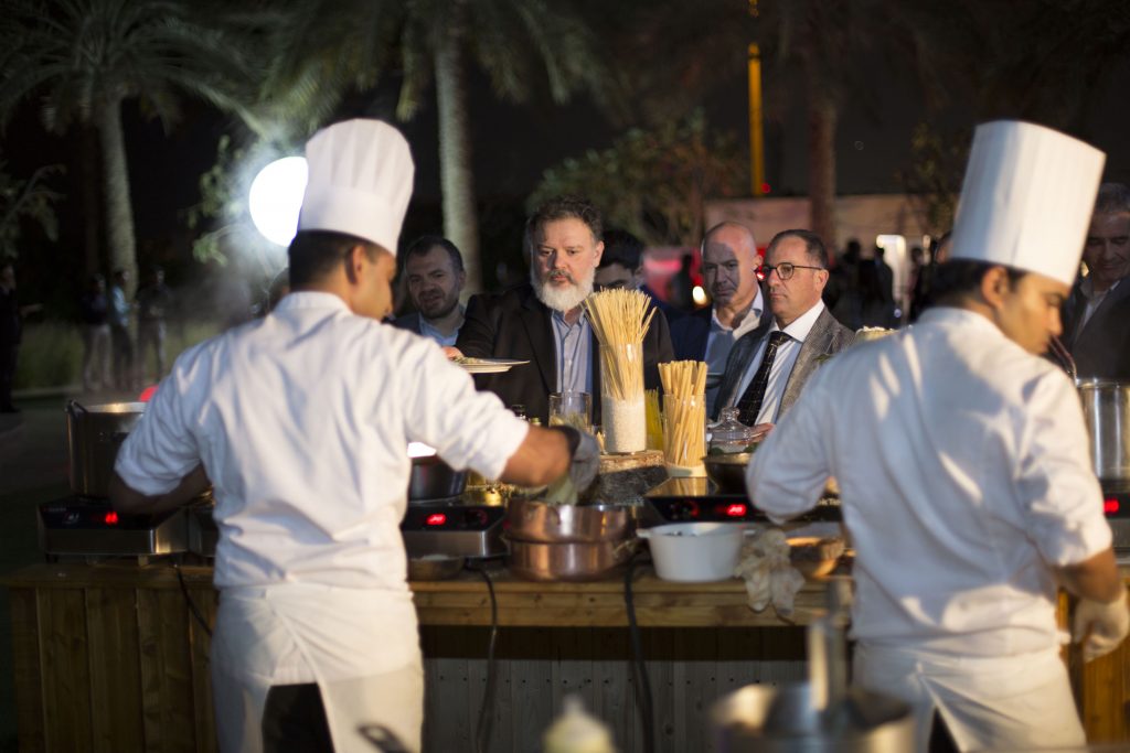 احتفالية عشاء TuttoFood في دبي