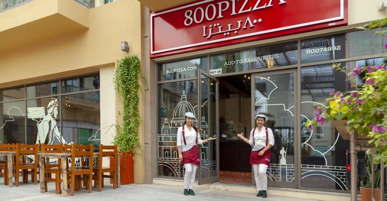 افتتاح الفرع الجديد لمطعم 800 بيتزا في دبي