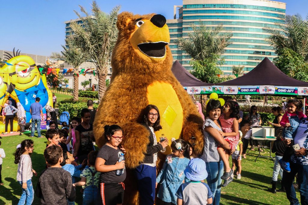 سوق الواحة المجتمعي للعائلات في واحة دبي للسيليكون