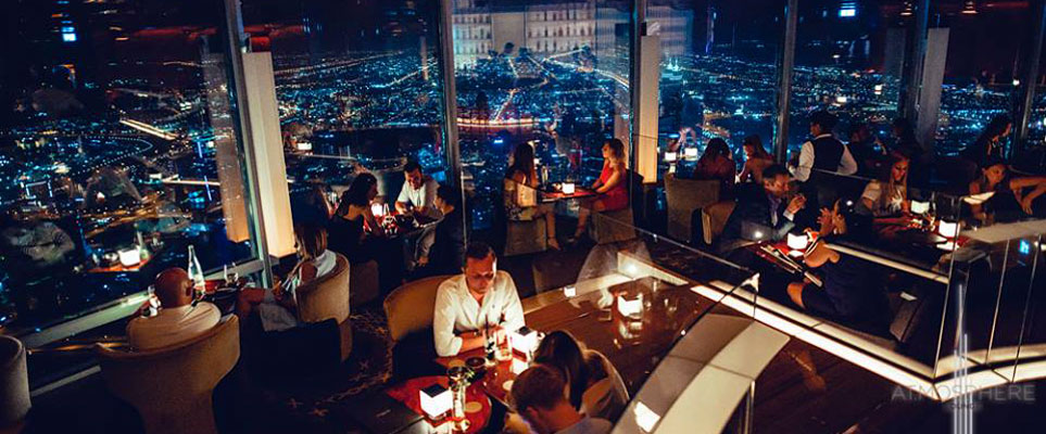 5 بارات ومطاعم في دبي بارتفاع 40 طابق على مستوى الأرض