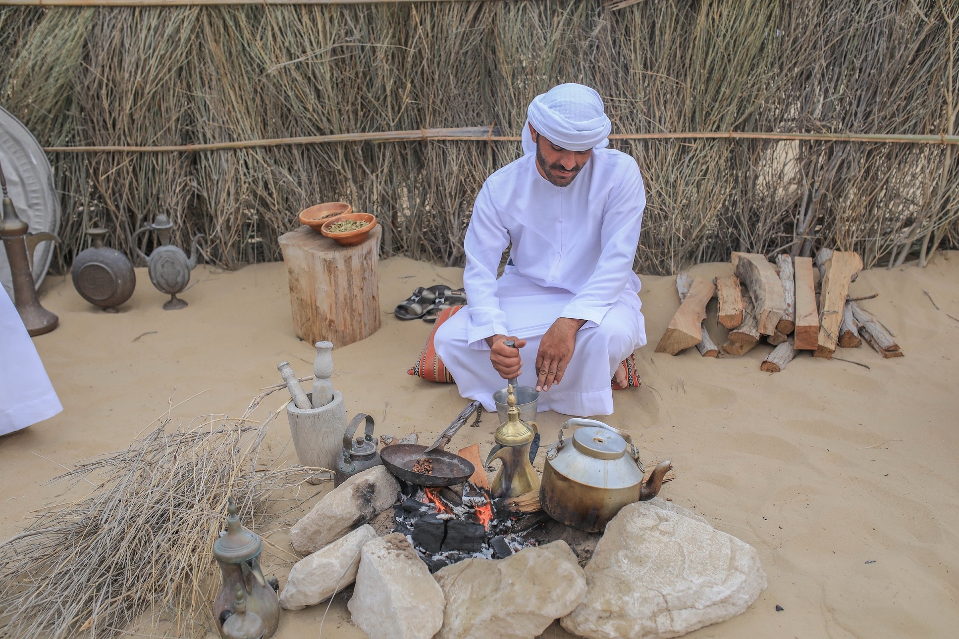 لا تفوت تجربة الحياة البدوية في المرموم 