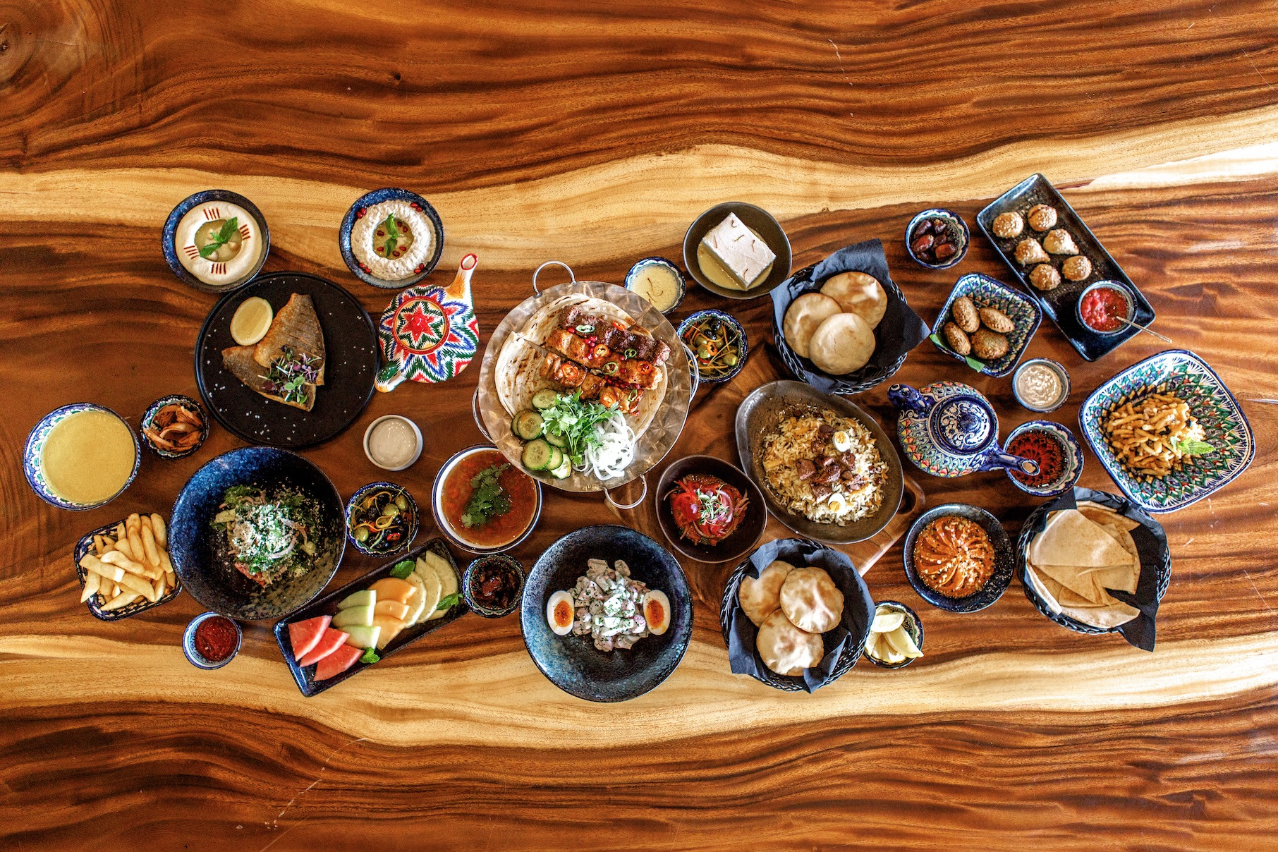 مطعم أوش يقدم قائمة إفطار أوزبكية استثنائية خلال رمضان 2019