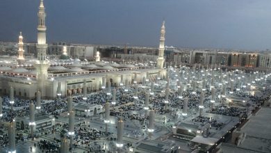 تعرف على كيف تعمل أنظمة تبريد المسجد النبوي الشريف بالمدينة المنورة