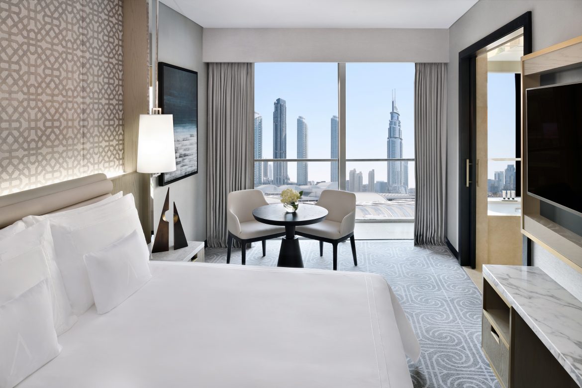فندق العنوان دبي مول يقدم جناحات فاخرة للاسترخاء والراحة