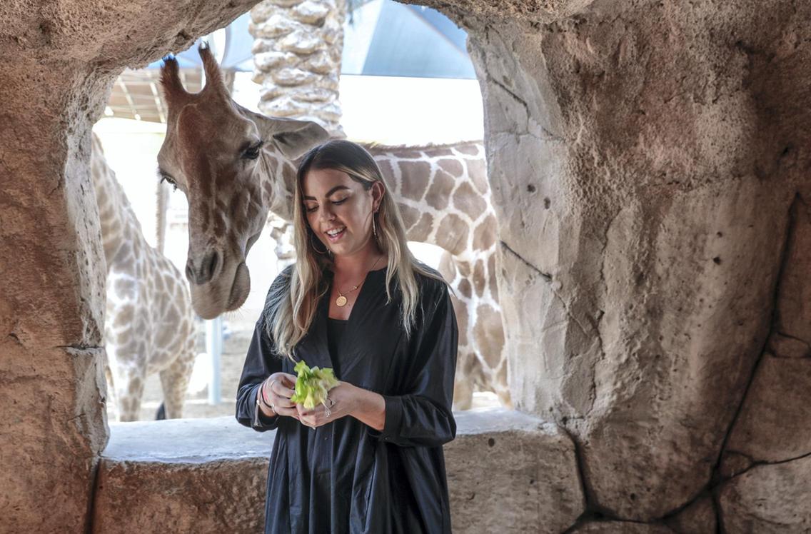 حديقة الإمارات للحيوانات في أبوظبي