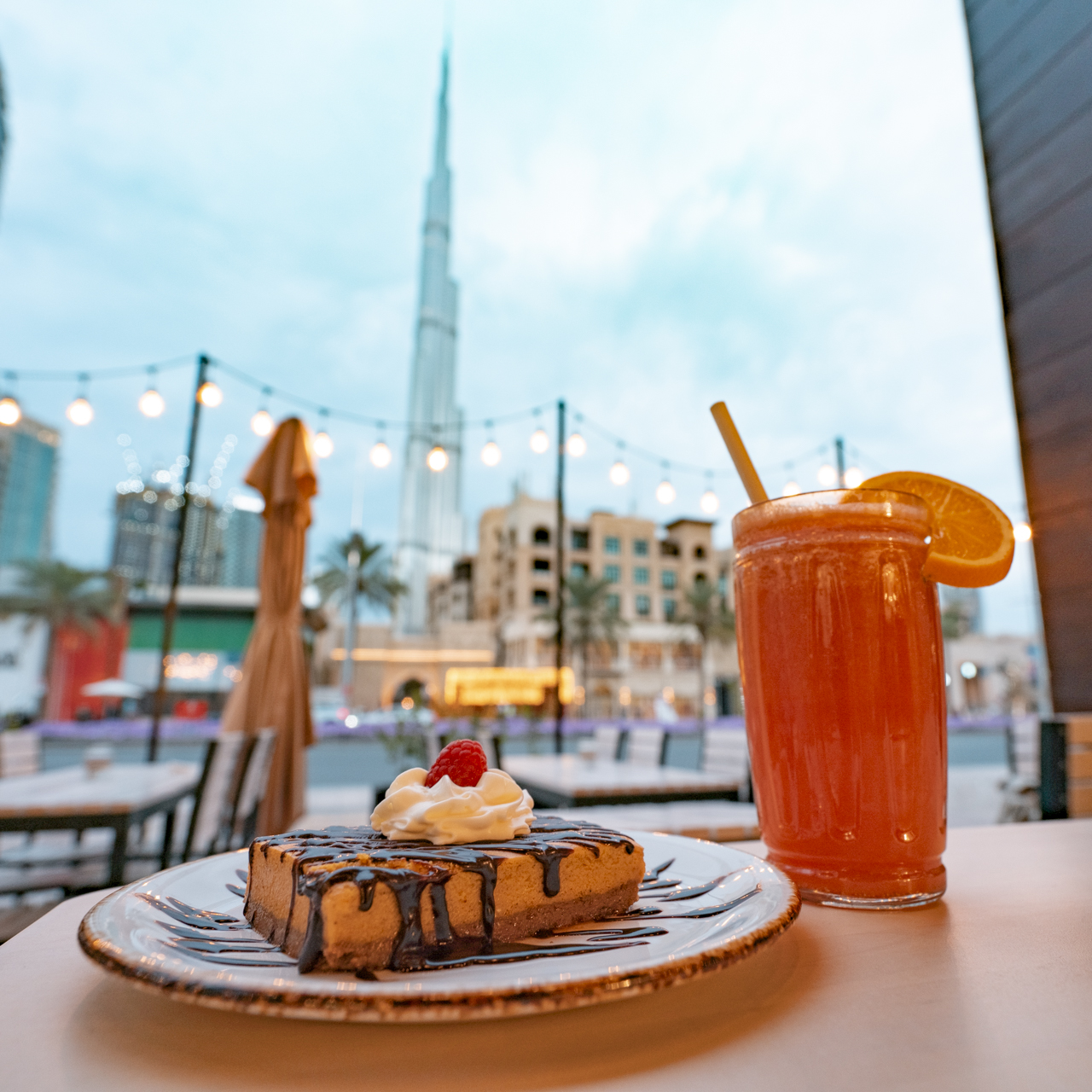 تراس مطعم كوباستا