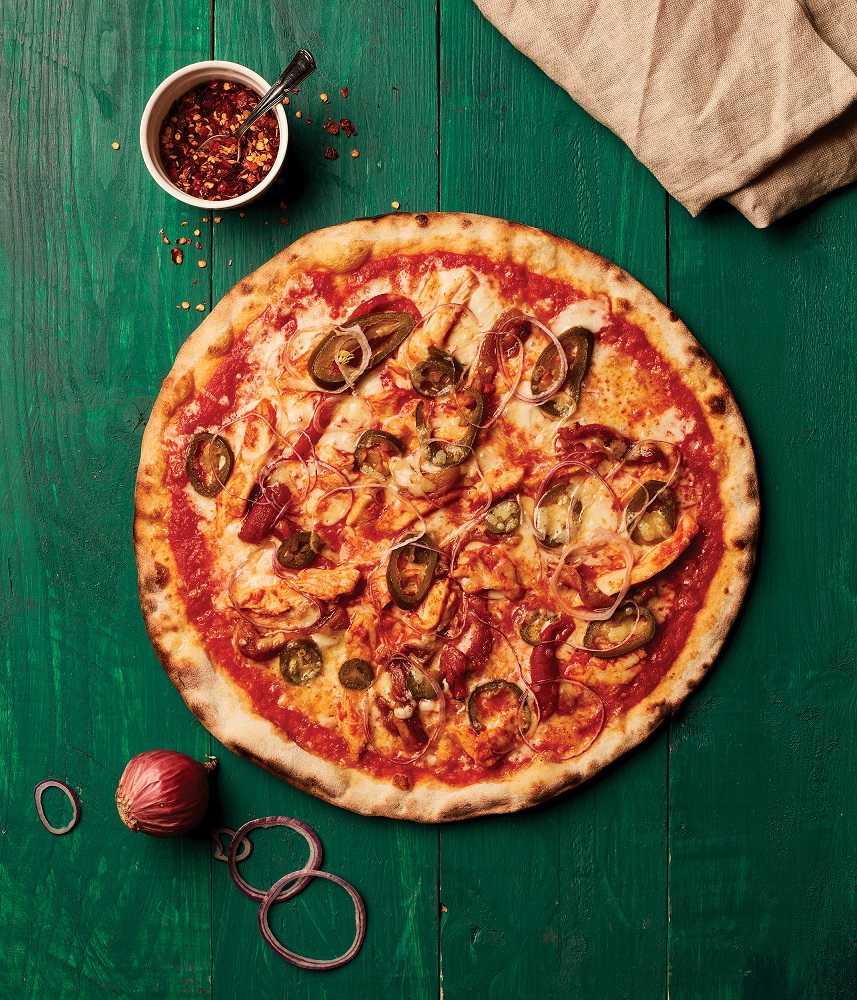 بيتزا تيكا بيكانتي الجديدة tikka piccante pizza