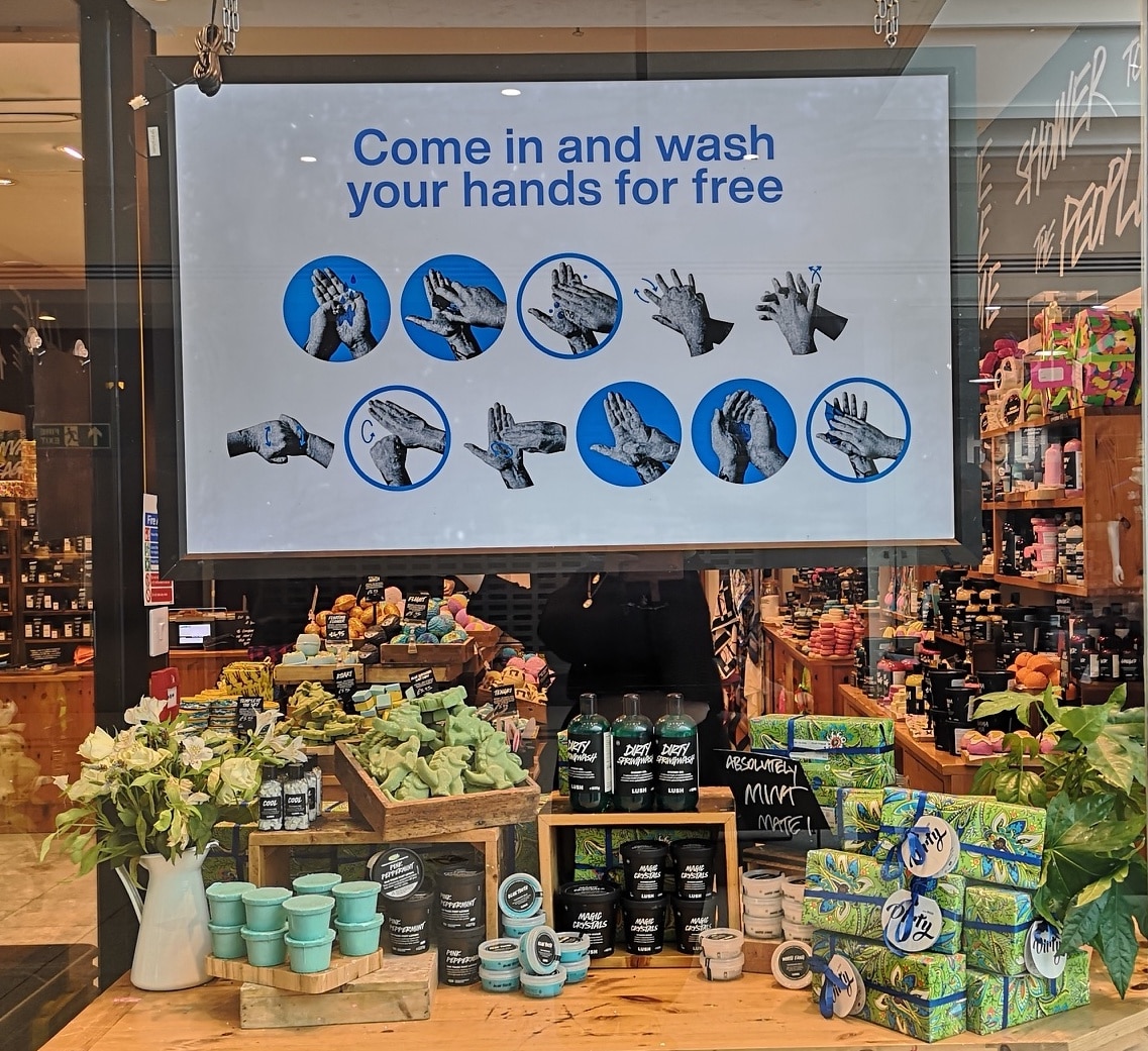 Lush_In-Store Hand Wash