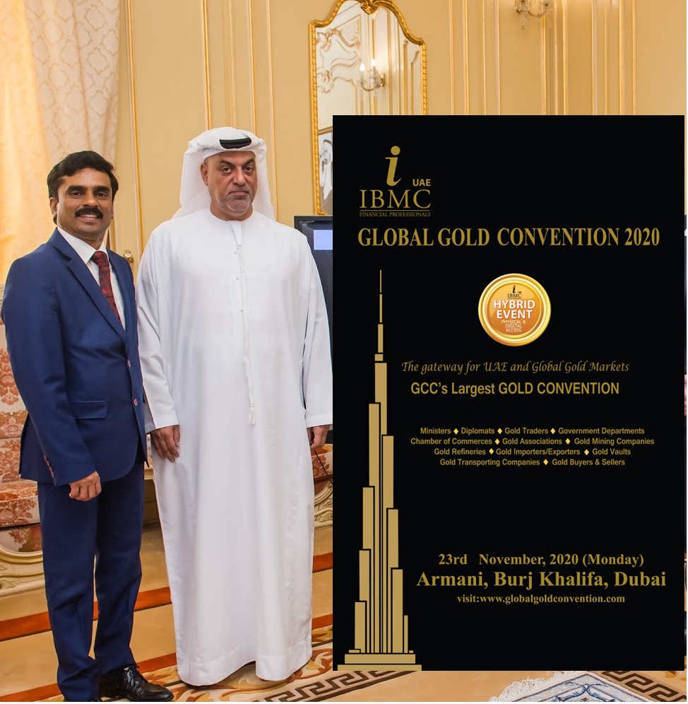 إمارة دبي تحتضن المؤتمر العالمي للذهب 2020