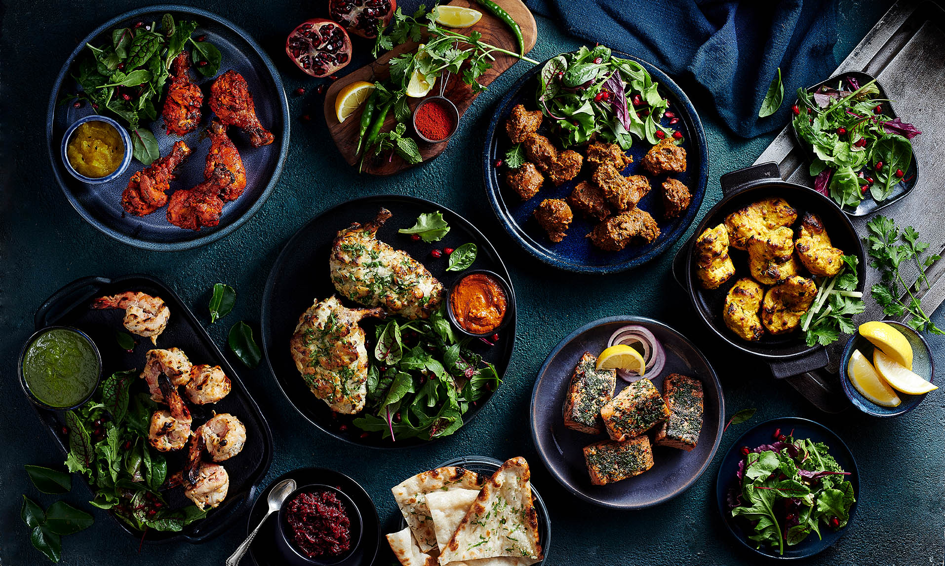 مطعم زعفران الهندي يطلق قائمة الاحتفال بالكباب جاشن –إي- كباب