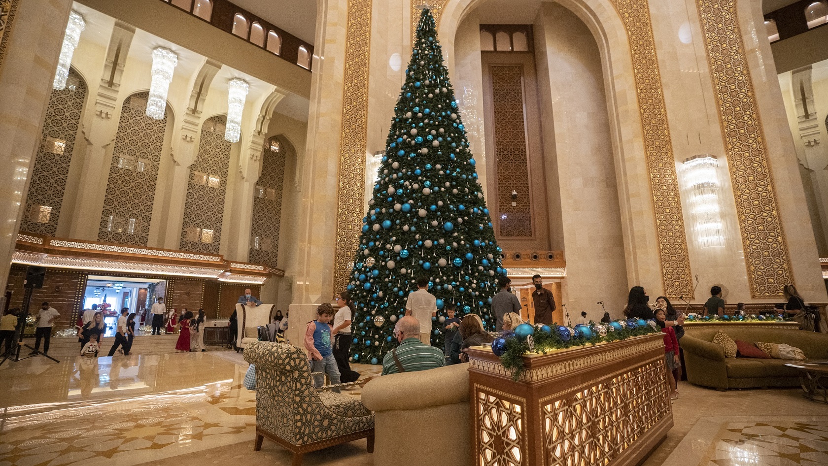 عروض قصر البستان فندق الريتز- كارلتون عمان إحتفالاً براس السنة 2022