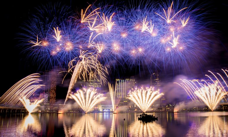 إحتفالات إمارة أبوظبي برأس السنة الجديدة 2022