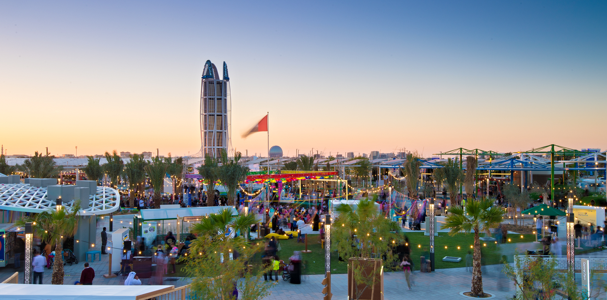إعادة افتتاح منتزه سنترال بارك بحلته الجديدة في مدينة مصدر أبوظبي