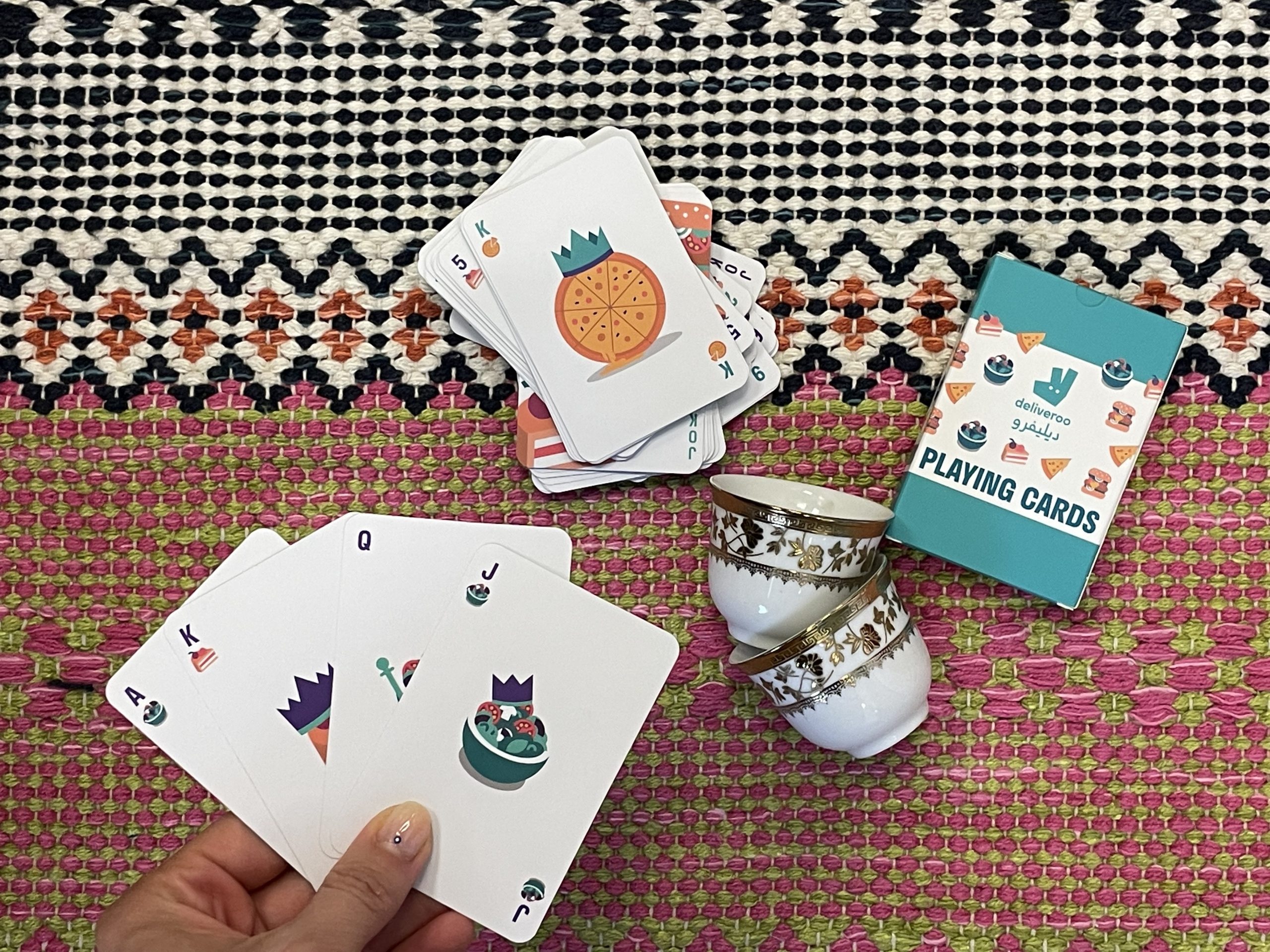 ديليفرو تطلق مجموعتها المحدودة من بطاقات اللعب خلال رمضان 2023